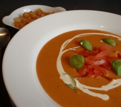 Cream of tomato soup